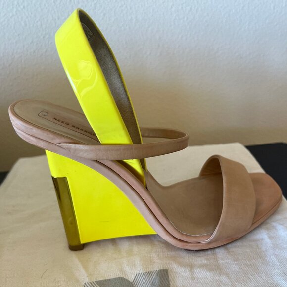 Reed Krakoff Heeled Sandals - Size EU 36.5 - Picture 2 of 8